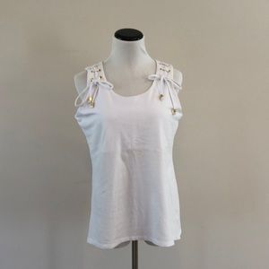 Michael by Michael Kors white tank top